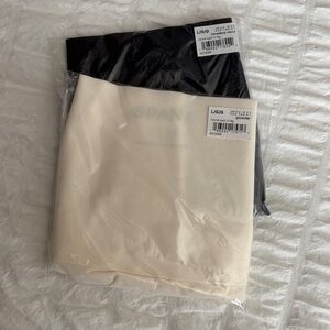 SPANX Cream and Black Shapewear Set